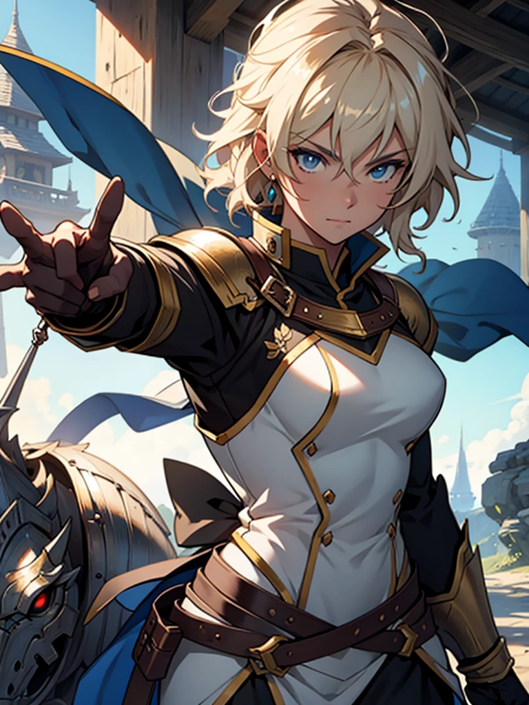 Female Knight、Fantasy、Anime Style、fight