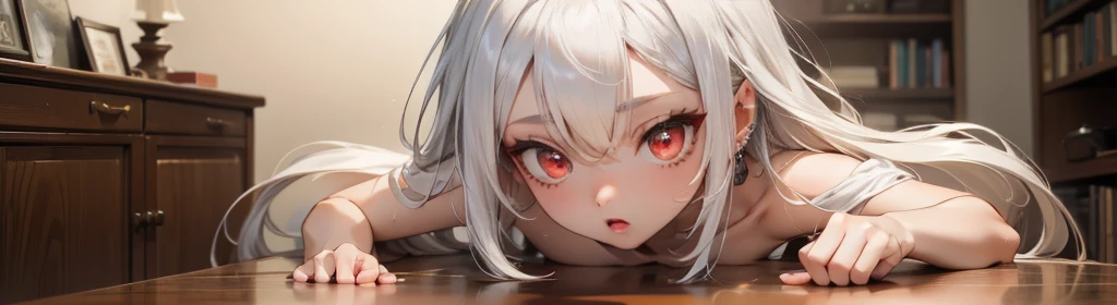 ((best quality)), ((highly detailed)), masterpiece, absurdres, (white hair with black bang),(detailed eyes, deep red eyes), (1girl), yandere trance, yandere, hands on own face, hands on own cheeks, shaded face, ((glowing eyes)), (upper body), hexmaniacms, ((@.@)), bags under eyes, ahoge, headband, black hair, pale skin, (((big naked breasts with nipples))), ((beautiful breasts )), ((perfect breasts)), (at a cafe, coffee, noon),
BREAK (masterpiece:1.2), best quality, high resolution, unity 8k wallpaper, (illustration:0.8), (beautiful detailed eyes:1.6), extremely detailed face, perfect lighting, extremely detailed CG, (perfect hands, perfect anatomy),