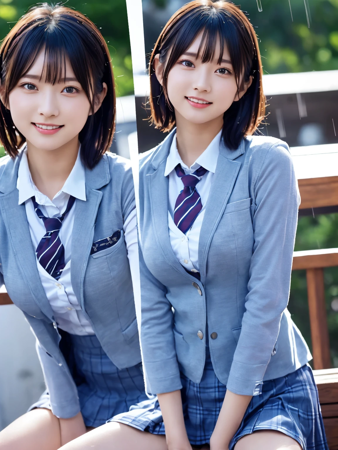 Tabletop, Highest quality, Japanese Girls,One Girl, 8K, RAW Photos, Highest quality, Tabletop, んdebtdebt:1.2, Highly detailed RAW color photos, Professional photos, (Realistic, Realistic:1.37), (Highly detailed skins:1.2), Ultra-high resolution, (Lenz 50mm), (debt/1.2),Exquisitely drawn eyes,Gazing at the audience,
Breaking up with a girl (Many elderly people:1.4), Beautiful Face, cute,(smile:1.05),(20-year-old, Big Breasts, Wide Hips,Straight hair, (short hair), iris, white and fine-grained skin,Small Mouth, high cheekbones (meaning), Sexy pose,Leaning forward,(The to the debtW:1.1),White panties、Korean Idol、Nogizaka idol、Burning idol pose、Adult、、(Tabletop, Highest quality:1.3), (Ultra-fine 8K CG:1.2), (超Realisticな:1.35), (Realistic:1.45), (Realistic:1.4), Cowboy Shot,
Beautiful Japanese Women, 22 years old, Supermodel, Japanese Idols, __performance__, Big Breasts, (school uniform:1.4), (Spread your legs:1.2), [ponytail],front-facing,Cowboy Shot,Dancing in the Rain