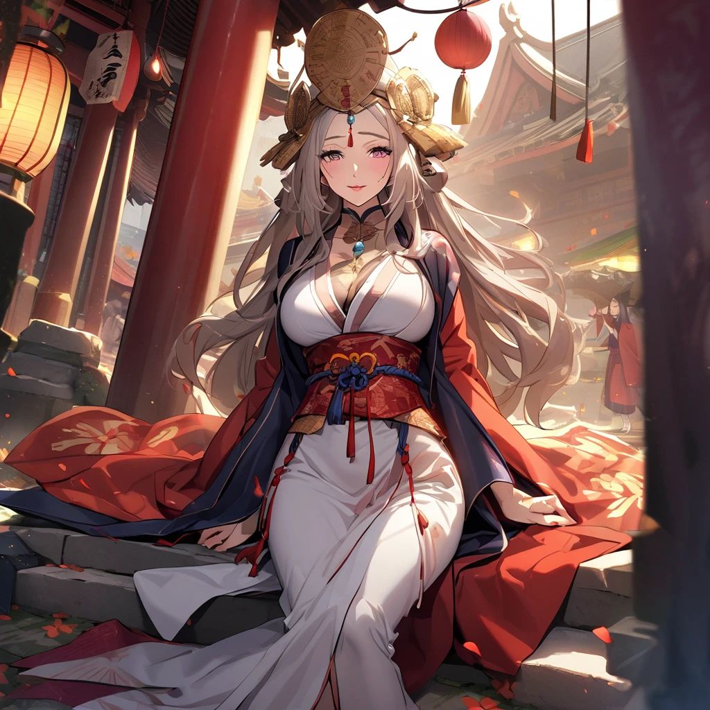 Four Pillars of Destiny/fortune teller/woman/40 years old/mysterious/Beauty/Japanese