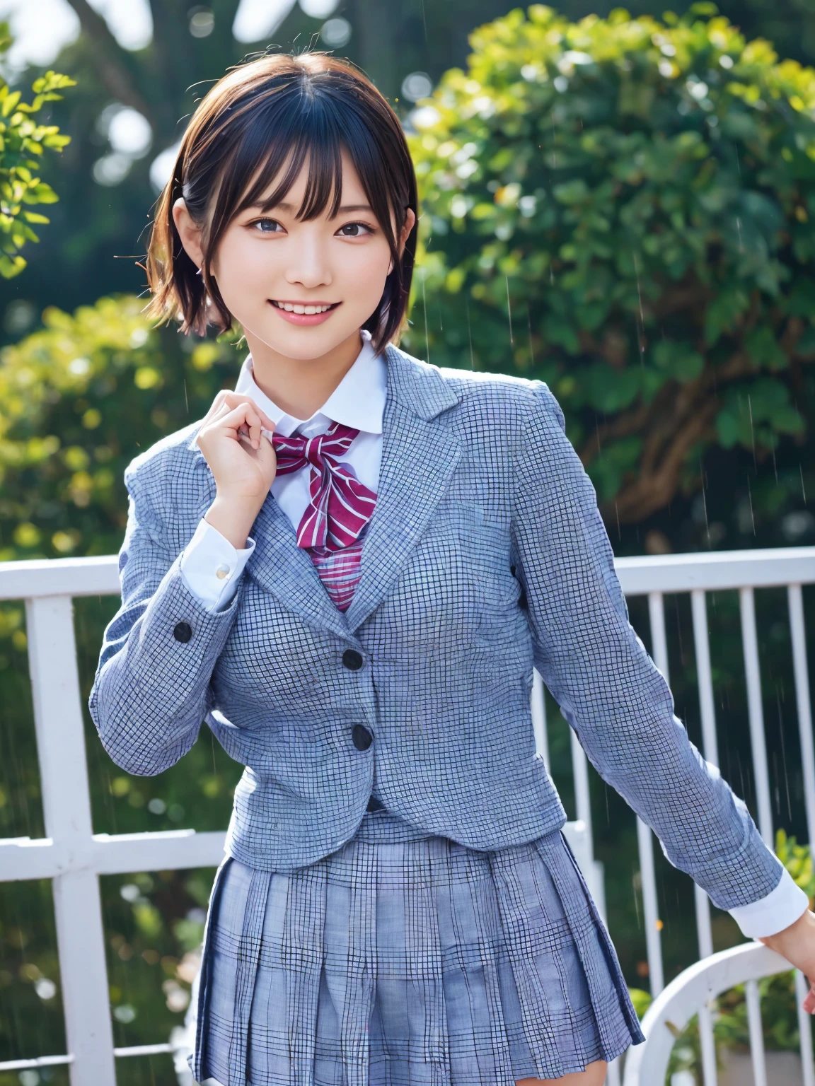 Tabletop, Highest quality, Japanese Girls,One Girl, 8K, RAW Photos, Highest quality, Tabletop, んdebtdebt:1.2, Highly detailed RAW color photos, Professional photos, (Realistic, Realistic:1.37), (Highly detailed skins:1.2), Ultra-high resolution, (Lenz 50mm), (debt/1.2),Exquisitely drawn eyes,Gazing at the audience,
Breaking up with a girl (Many elderly people:1.4), Beautiful Face, cute,(smile:1.05),(20-year-old, Big Breasts, Wide Hips,Straight hair, (short hair), iris, white and fine-grained skin,Small Mouth, high cheekbones (meaning), Sexy pose,Leaning forward,(The to the debtW:1.1),White panties、Korean Idol、Nogizaka idol、Burning idol pose、Adult、、(Tabletop, Highest quality:1.3), (Ultra-fine 8K CG:1.2), (超Realisticな:1.35), (Realistic:1.45), (Realistic:1.4), Cowboy Shot,
Beautiful Japanese Women, 22 years old, Supermodel, Japanese Idols, __performance__, Big Breasts, (school uniform:1.4), [ponytail],,front-facing,Cowboy Shot,Dancing in the Rain