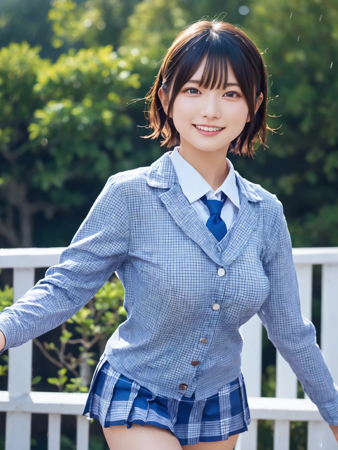 Tabletop, Highest quality, Japanese Girls,One Girl, 8K, RAW Photos, Highest quality, Tabletop, んdebtdebt:1.2, Highly detailed RAW color photos, Professional photos, (Realistic, Realistic:1.37), (Highly detailed skins:1.2), Ultra-high resolution, (Lenz 50mm), (debt/1.2),Exquisitely drawn eyes,Gazing at the audience,
Breaking up with a girl (Many elderly people:1.4), Beautiful Face, cute,(smile:1.05),(20-year-old, Big Breasts, Wide Hips,Straight hair, (short hair), iris, white and fine-grained skin,Small Mouth, high cheekbones (meaning), Sexy pose,Leaning forward,(The to the debtW:1.1),White panties、Korean Idol、Nogizaka idol、Burning idol pose、Adult、、(Tabletop, Highest quality:1.3), (Ultra-fine 8K CG:1.2), (超Realisticな:1.35), (Realistic:1.45), (Realistic:1.4), Cowboy Shot,
Beautiful Japanese Women, 22 years old, Supermodel, Japanese Idols, __performance__, Big Breasts, (school uniform:1.4), [ponytail],,front-facing,Cowboy Shot,Dancing in the Rain