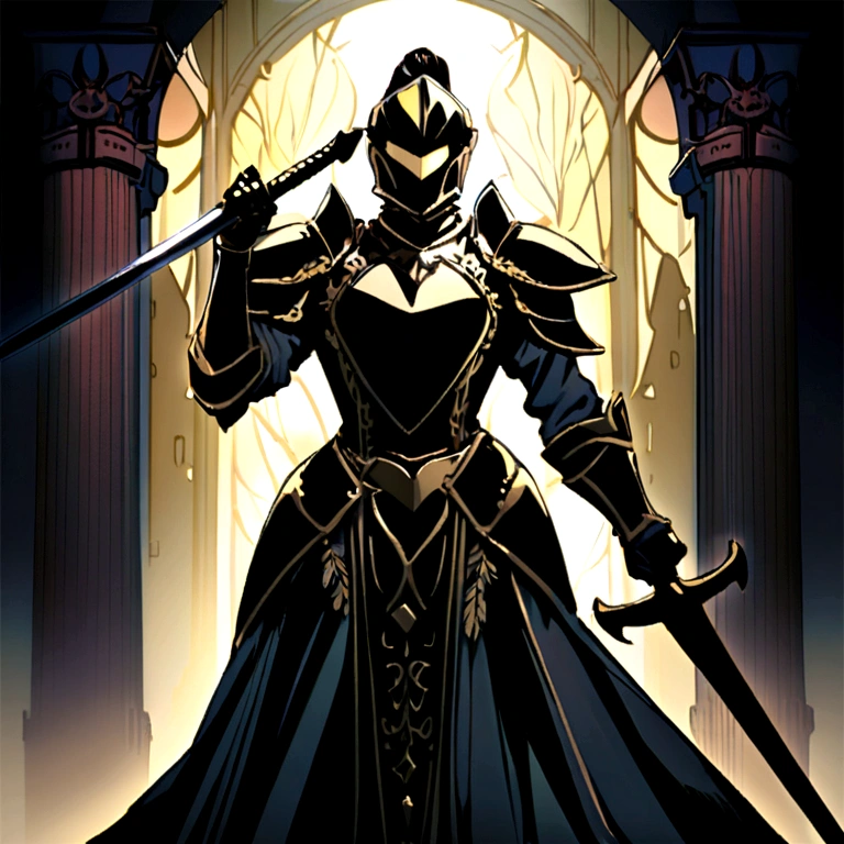 Knight with 2 swords