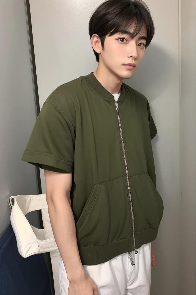 30 years old male 170cm 55kg No beard Semi-short