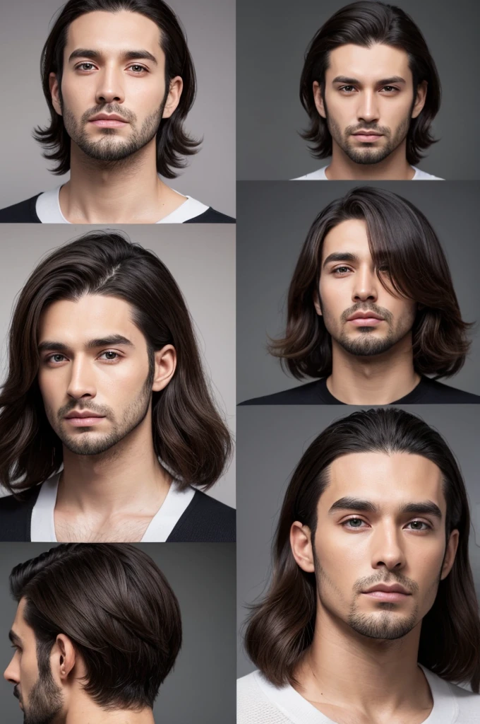 30 years old male Hair set