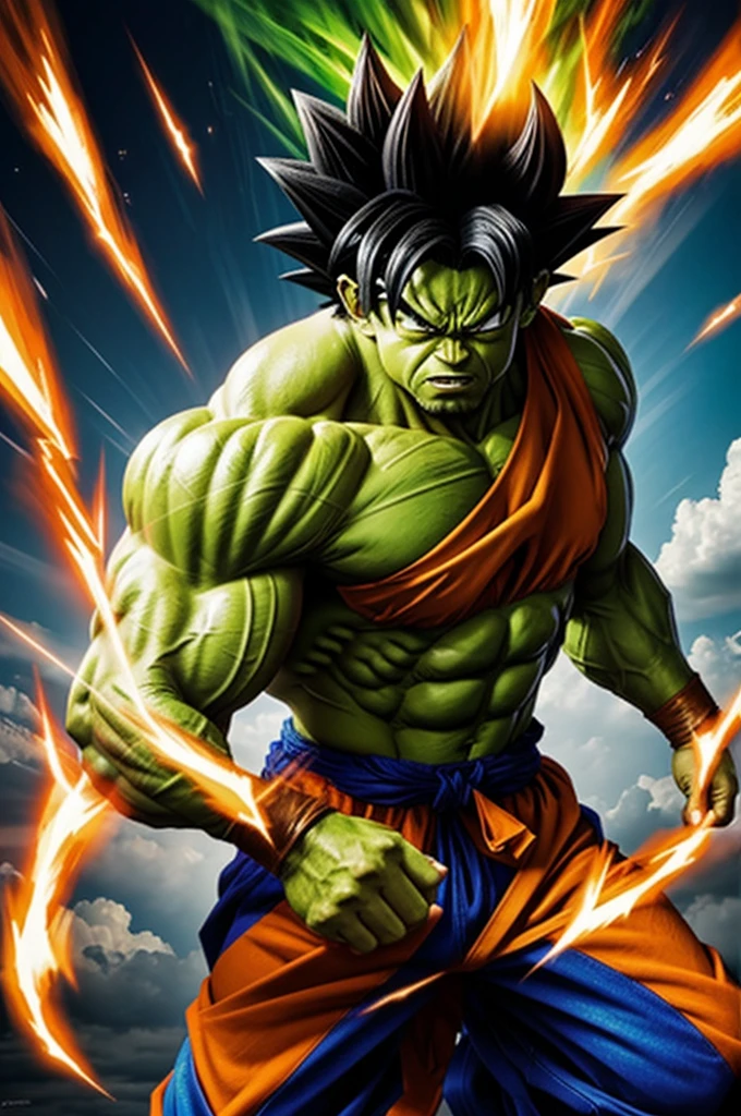 What would the fusion of Goku and Hulk be like?