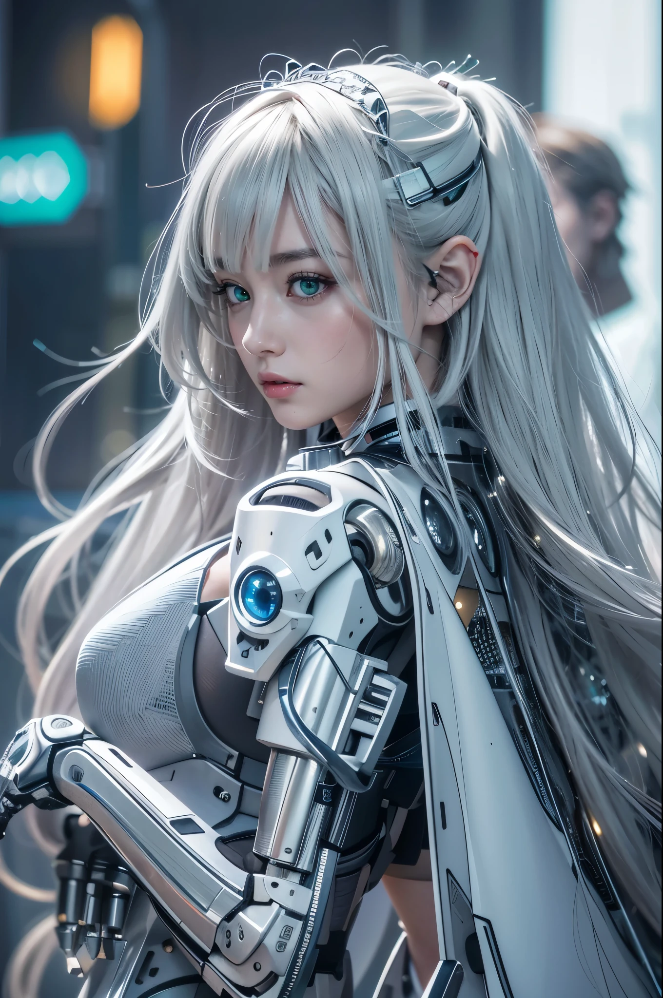 CRUDO, ultragreen eyes ,ultrarealistic,8k