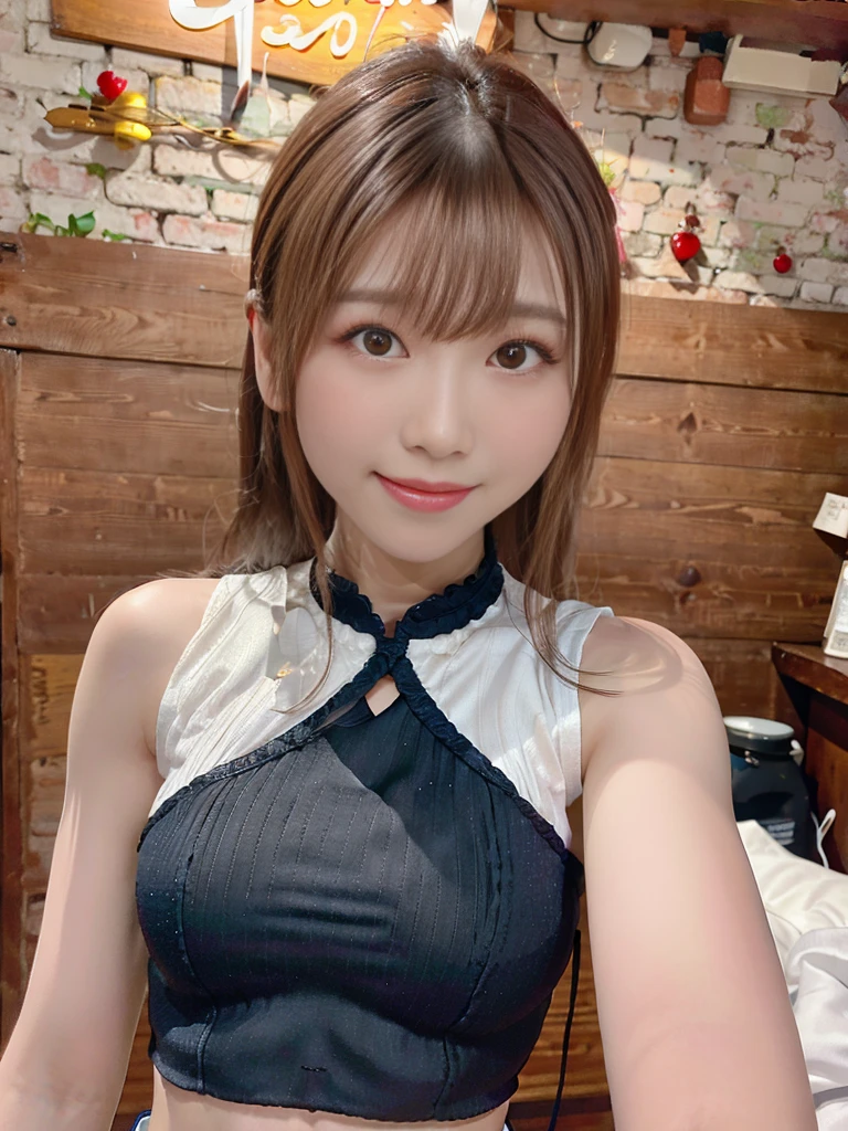 ((Highest quality, 8K, RAW Photos, masterpiece :1.3)), (Realistic、Realistic:1.37)、Very detailed、Ultra-high resolution, (Professional Lighting), alone, 1 female, alone, View your viewers, Japanese, Beautiful and elaborate face, Shining Eyes, (Slim waist :1.3), Fine and beautiful skin, Skin Texture, bikini, Beautiful Face, Lip details,Silky beautiful hair、Brown Hair、smile、orgasm、Female dog