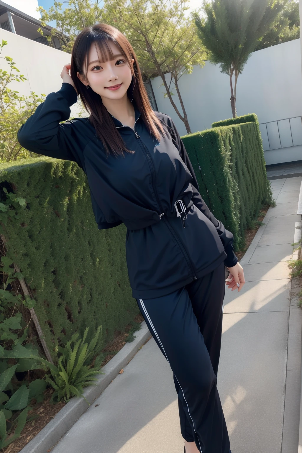 8k、Ultra Detail、フォトReal、Realistic and accurate depiction、Realistic and accurate human anatomy、High resolution、Highest quality、Japanese、Real、The ultimate beautiful girl、Perfect figure、whole body、cute、ランダムでcuteヘアスタイル、Sportswear、Random color bloomers、Sporty girl in bloomers、 figure、11 years old、Gym suit、Primary school students