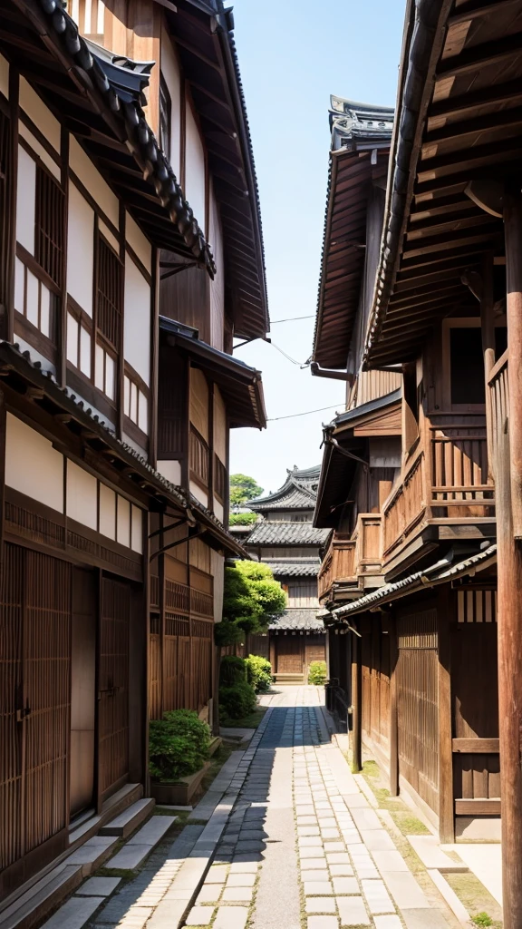 Old Edo period streetscape