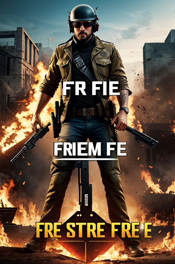 free fire veteran logo