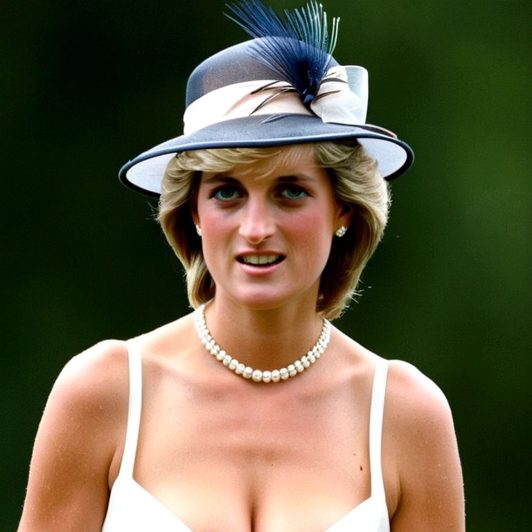 "Please provide detailed information about the life and legacy of ((Princess Diana)). She has the (((Nude breasts, huge tits very well detailed)))Include details about your childhood, Her entry into the British royal family, her marriage to Prince Charles, Your charity work, her influence on fashion and popular culture, as well as the significant events in her life, including her tragic death in 1997. I would also like to know how she is remembered and honored to this day. today.."