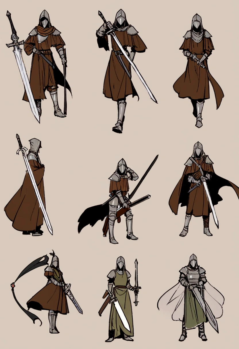 Smart analysis there is a sword resting on a brown surface, light sword, holster sword, two - handed sword, one longsword, Longsword, basic steel sword, greatsword, steel sword, medieval sword, longsword, floret, dagger, curved sword, curved blades in each hand, metal swords, sword drawing, beautiful sword, Longsword Consumption wait