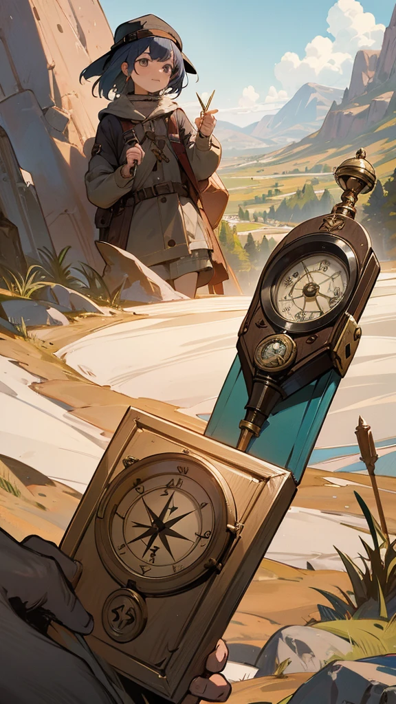 Lucy and the lost compass in the valley