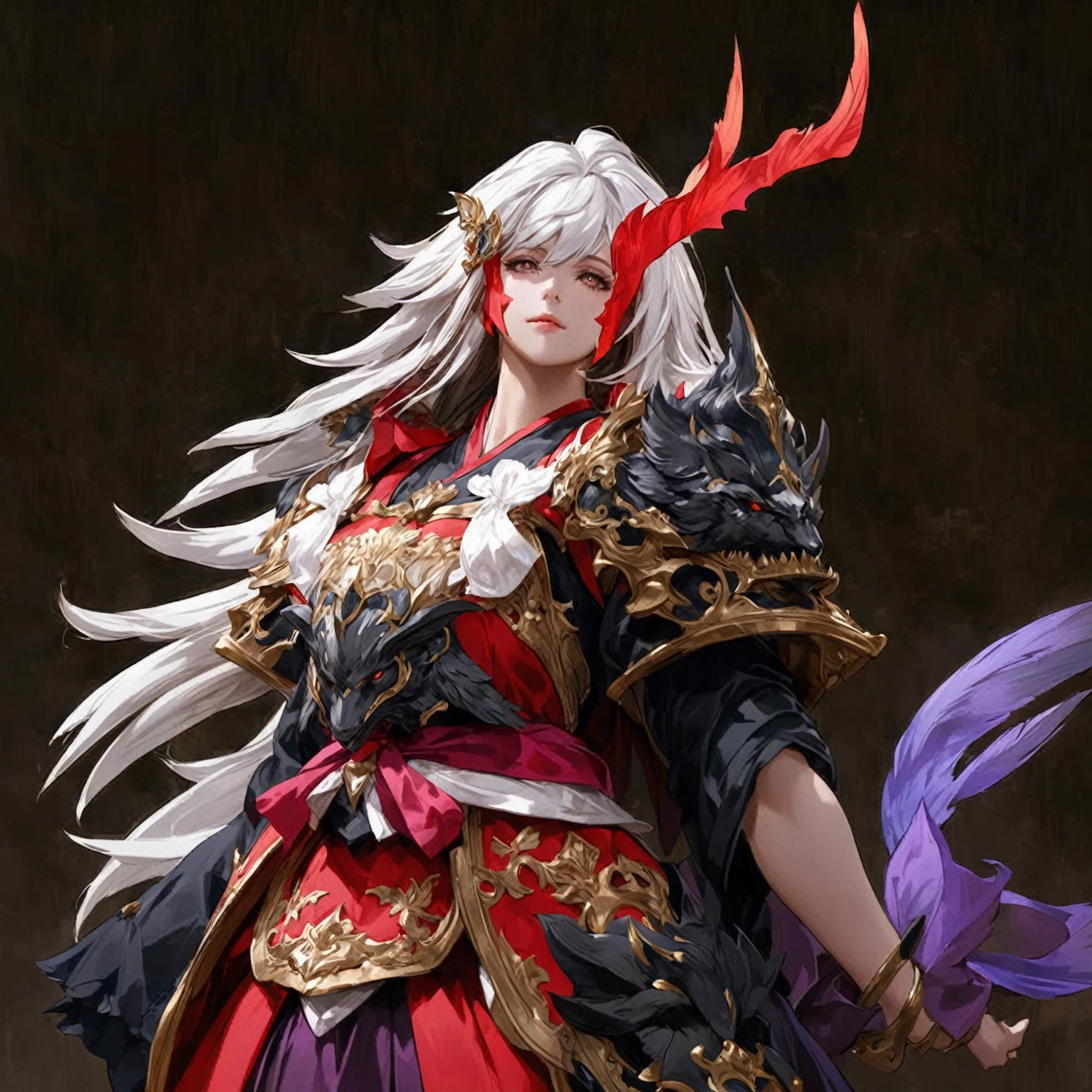 masterpiece, best quality, Fantasy aesthetics, Highly detailed, shadowverse style