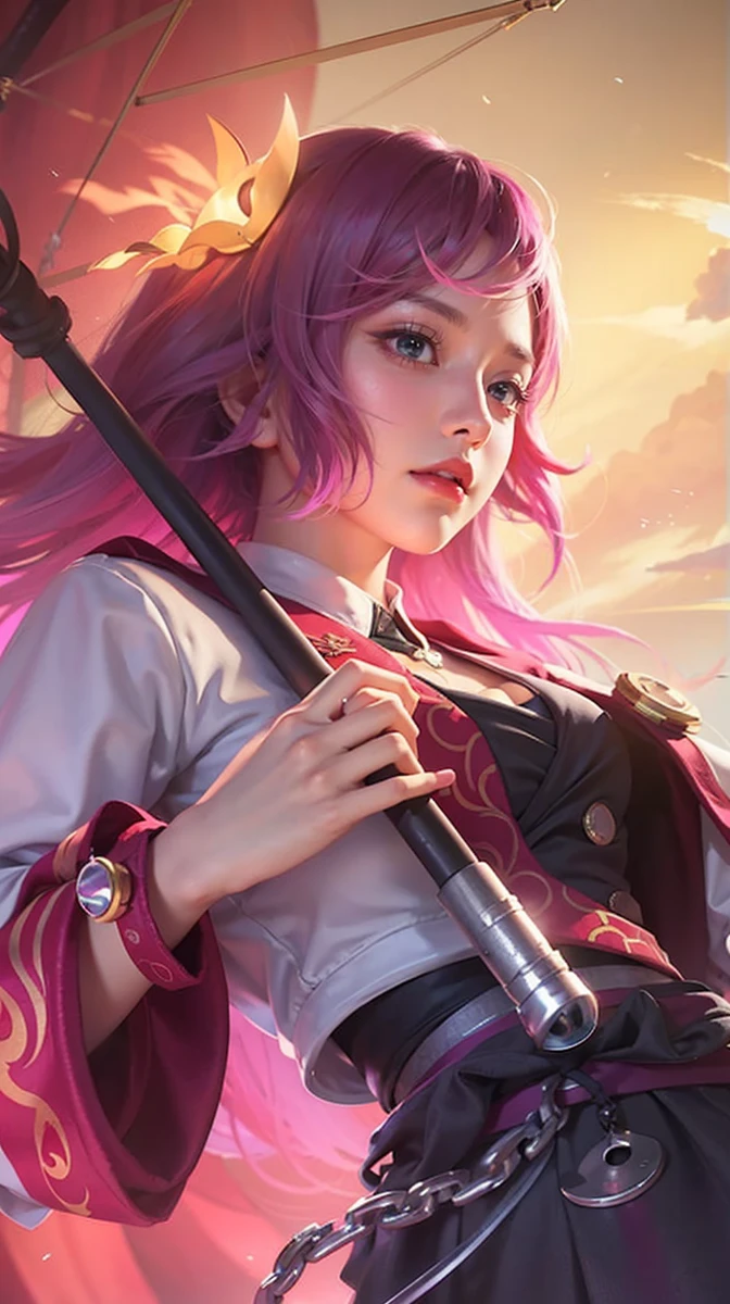 a close up of a 4 girls ,pink hair , big booobs , shadowbringers cinematic, 4 k detail fantasy, a beautiful fantasy empress, game cg, xianxia fantasy, xianxia hero, 2. 5 d cgi anime fantasy artwork, cinematic goddess close shot, ruan jia and artgerm, wow 4 k detail fantasy, hyper-detailed fantasy character, high definition, hyper- detailed,perfect, fantastic, detailed facial and body skin texture, detailed vagina (pussy),Honor of king,HOK.
