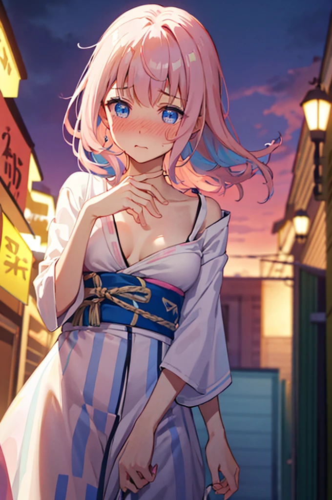 Undressing、Acme Face、Random pose、、Summer festival、Night Sky、nsfw、yukata、Pink Hair、Medium Hair、Pale blue eyes、Summer festival、Night Sky、、show off breasts、nose blush、1 boy、bitch、POV shooter、blush、Embarrassed look、saliva、1 boy、POV shooter、Chest grab、Small breasts、手でhide、skill、、hide、、Pink Hair、Medium Hair、Pale blue eyes、blush、、Embarrassed look、Japanese、、blush、、Perfect hands、Fine hand、、Good hands、Summer festival、Night Sky