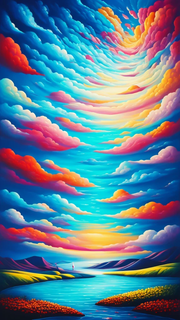 create a surreal painting titled dream
