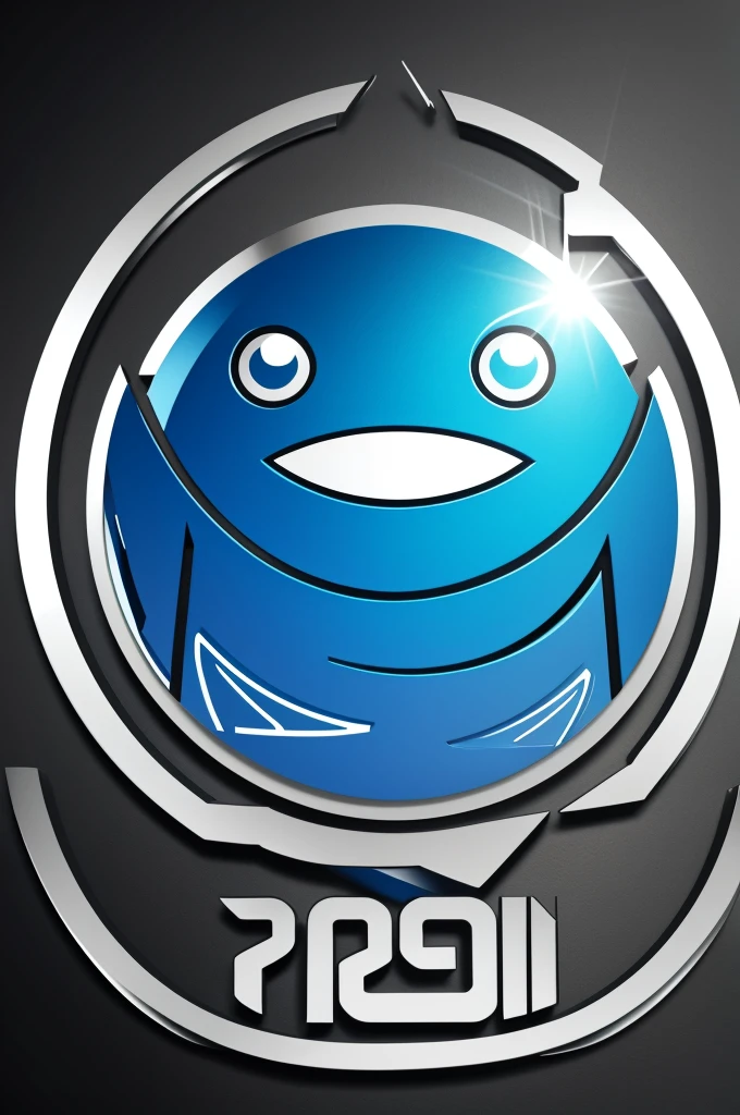 Robot fish logo