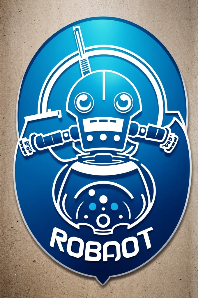 Robot fish logo
