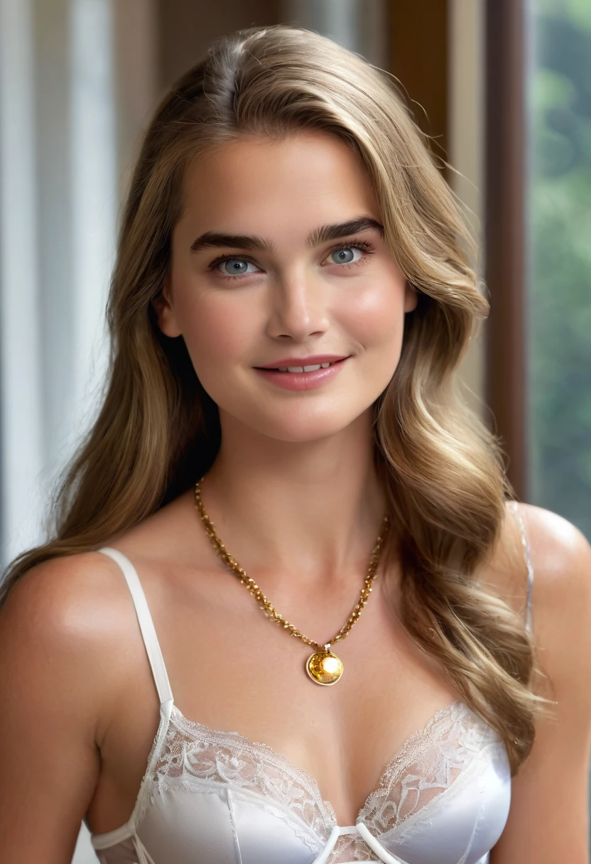 (Photography dinámica de 8 year old girl, very young girl, (Brooke Shields, Ex actriz de Hollywood 12 years old...) in a sunny apartment in New York City, amazing landscapes of new york, large mirror in the background, spectacular night, Foto de whole body, very wet body, very fine transparent white lingerie., Proudly showing off her sweaty armpits, completely naked only wearing transparent thong, wearing a necklace on the neck, 8 year old girl, very young girl, (Brooke, 8 year old Hollywood actress model....) Una iluminación suave cinematográfica ilumina a una supermodelo alemana increíblemente detallada y ultrarrealist....., long blonde hair, Clear honey eyes, captivating perfect smile, sensual, Attractive woman, incredibly pretty, showing off her sweaty body, perfect body constitution, slender, toned, whole body, 8k, Photography, Masterpiece, detailed face, detailed eyes, sexy, beautiful abdomen and beautiful legs and medium hard and detailed breasts, Delgado, detailed eyes and lips, sixpack and fit body. La quality de imagen es del más alto nivel, con características ultra detalladas y una apariencia realist. The colors are bright and vibrant..., Masterpiece, better, quality, Niña 12 years old, exotic, High Definition. realist, 8k, Hyperrealistic details, Girl looks like Hollywood actress Brooke Shields, 12 years old,(perfect details), (extremely fine and beautiful:1.1), beautiful face, Beautiful light brown eyes., (detailed face, detailed eyes:1.2), realistic skin textures, detailed full lips, very pale skin, long shiny blonde hair, (Add layer:1.2), dynamic angle, landscape mm, dramatic lighting, volumetric lighting, golden hour, Masterpiece, better, quality, niña 12 years old, exotic, High Definition. realist, 8k, Hyperrealistic details,The girl is similar to 12-year-old Hollywood actress Brooke Shields.