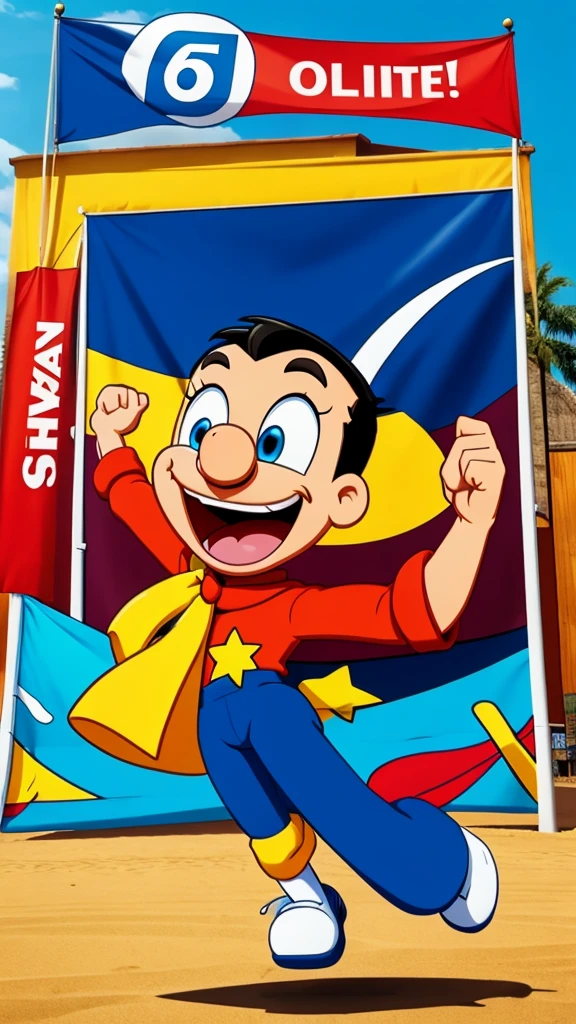 16:9 Size All cartoon in banner