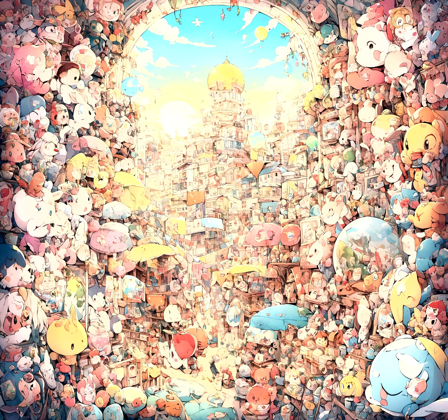 All cartoons in banner