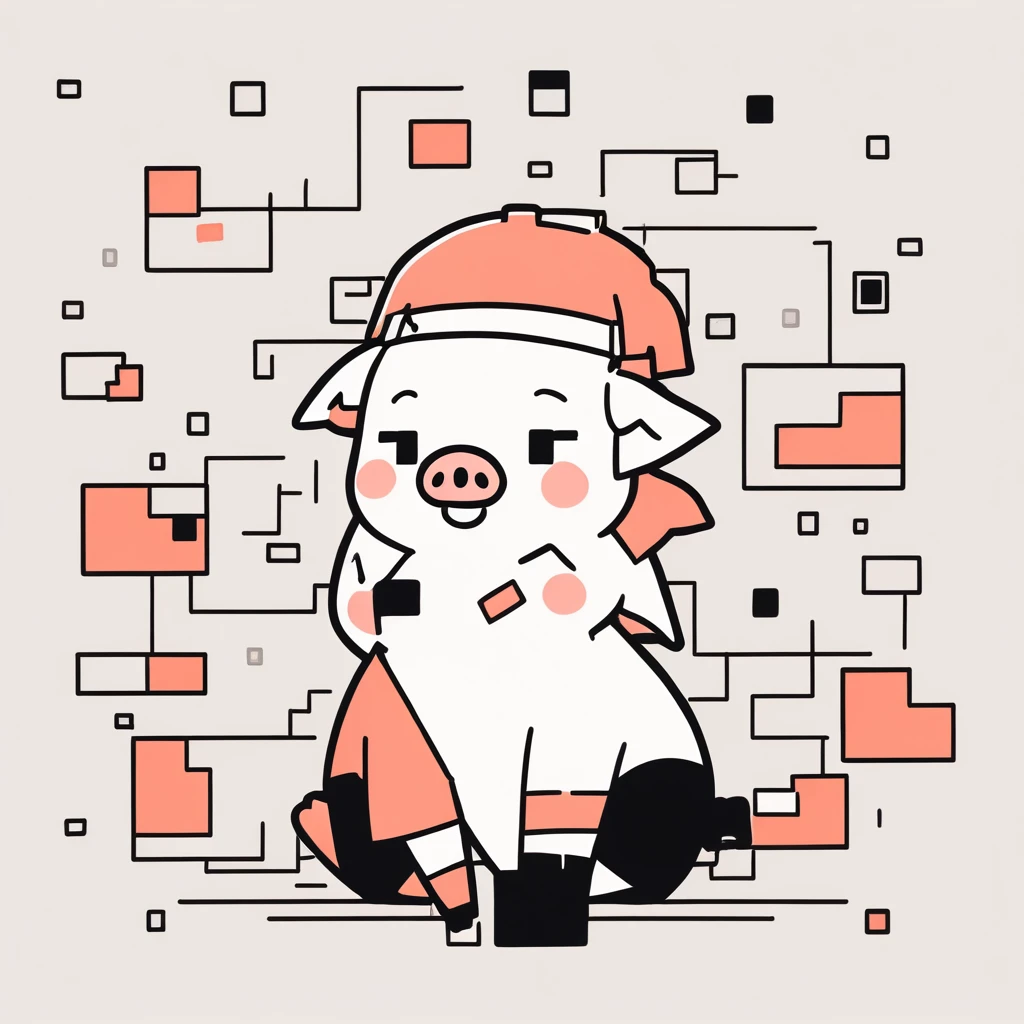 cute little pig