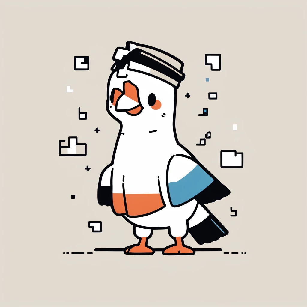cute little pigeon