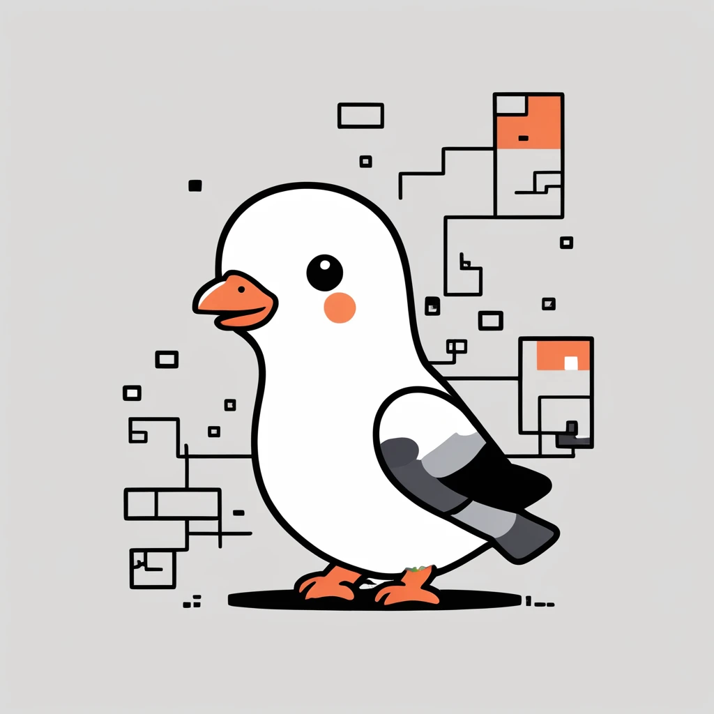 cute little pigeon