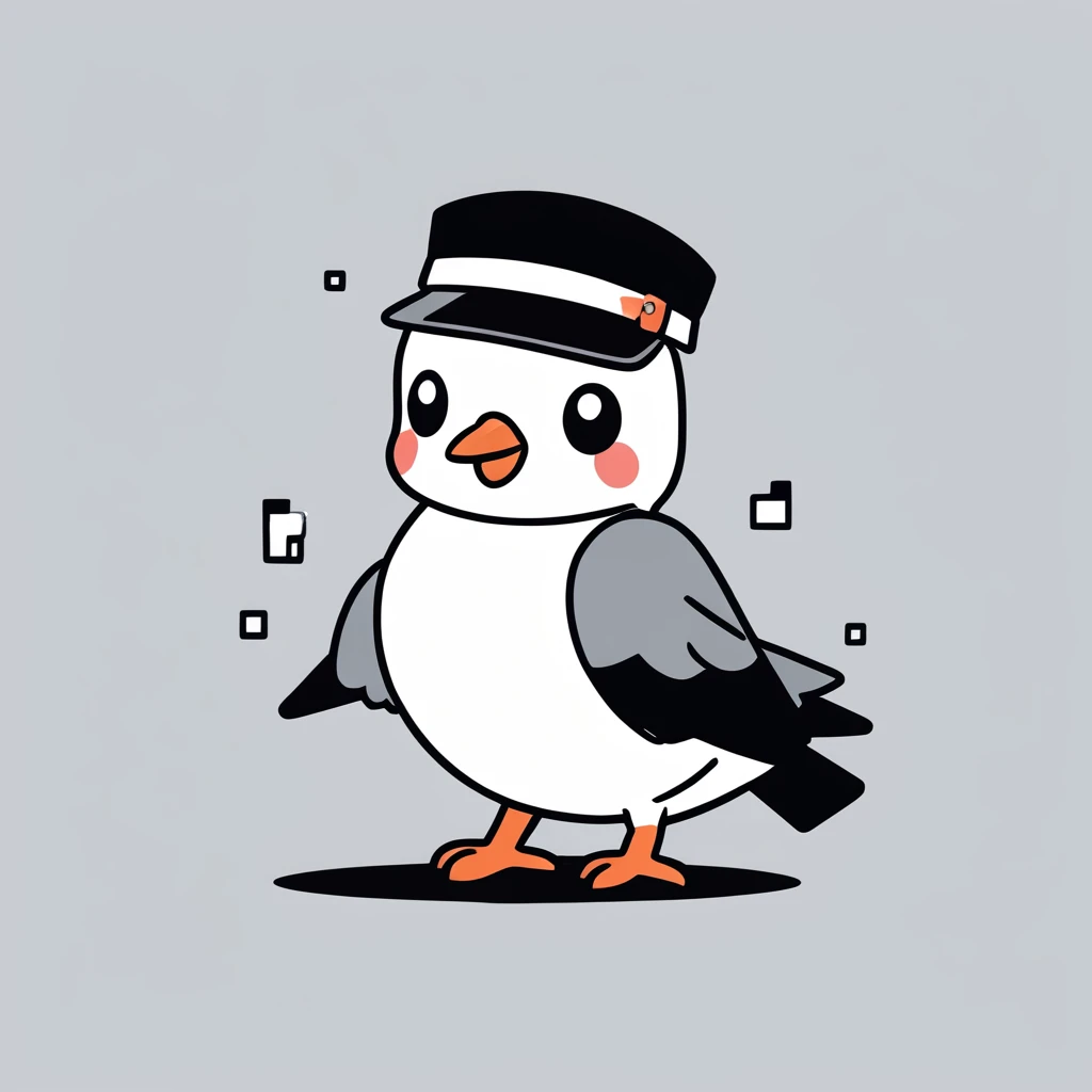 cute little pigeon