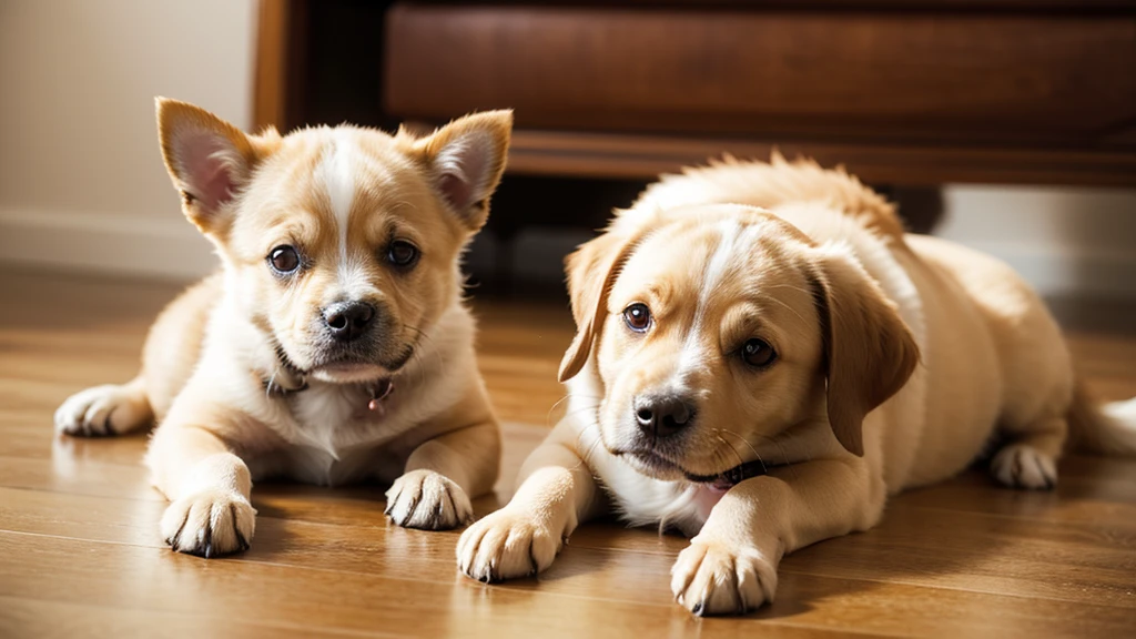 Cute and lively dog