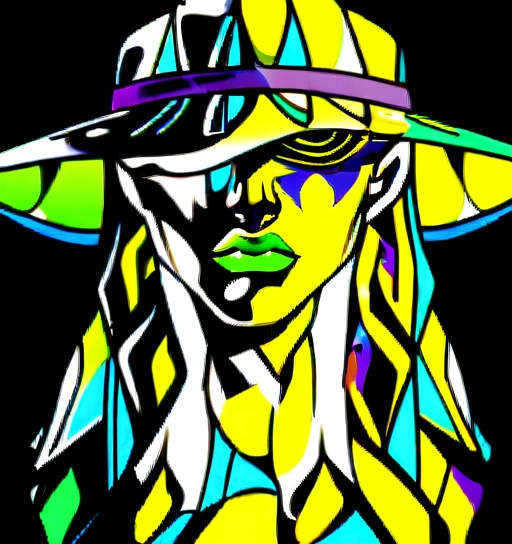have, ((Focus only)), close up, ((Araki Style)) ((wear clothes)), wearing have, long hair, man, green lips, Chapped lips, condescending, Zeppeli gyro, JoJo:0.9, illustration, line art, Thick color, Masterpiece, manga art, best quality, scan, Color scheme, illustration, anime, easy coloring, airplane black background, 
 