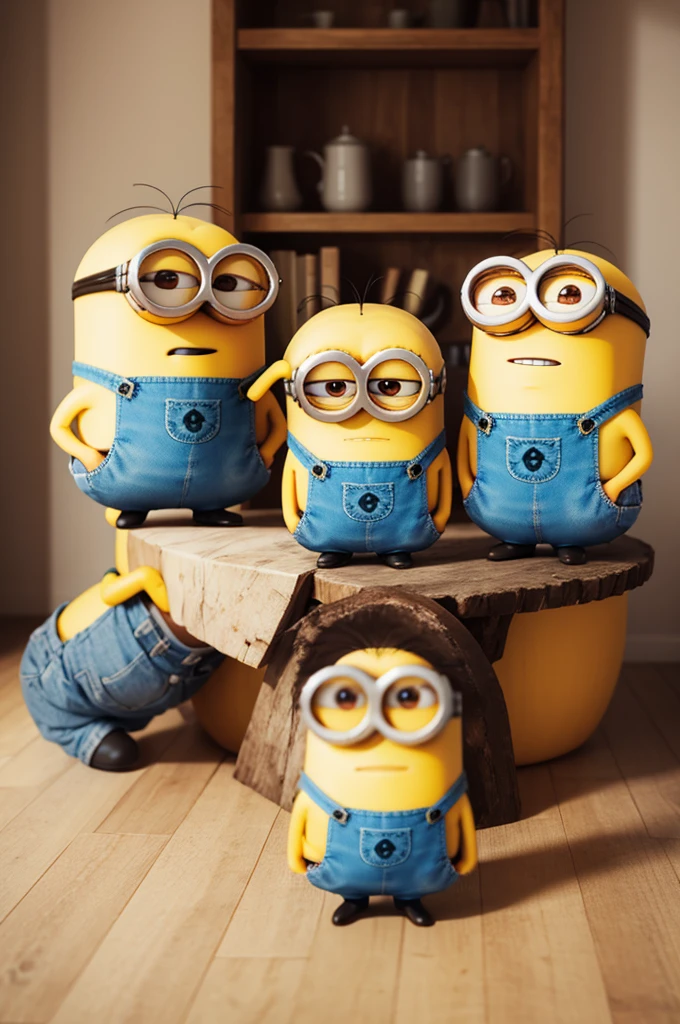 minions holding a cookie
