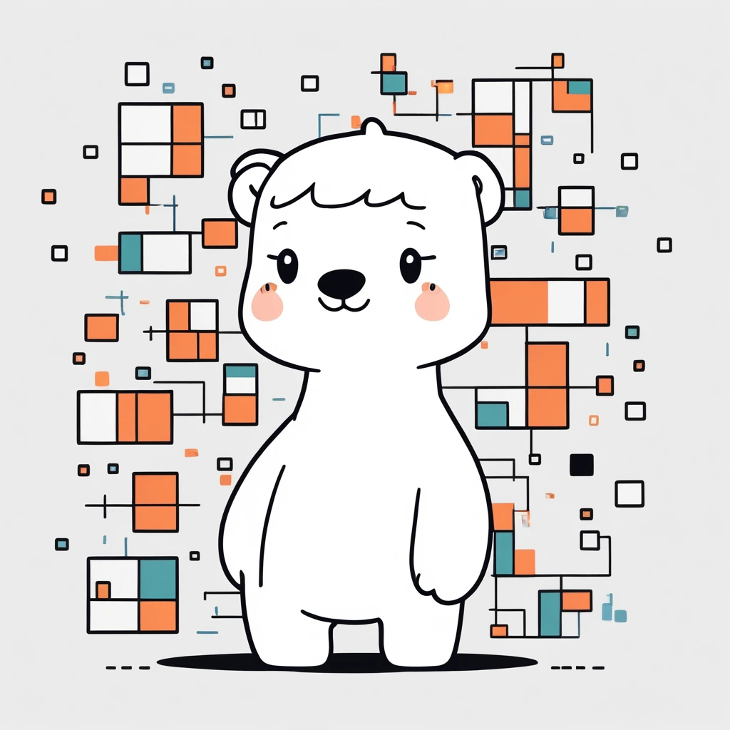 cute little polar bear