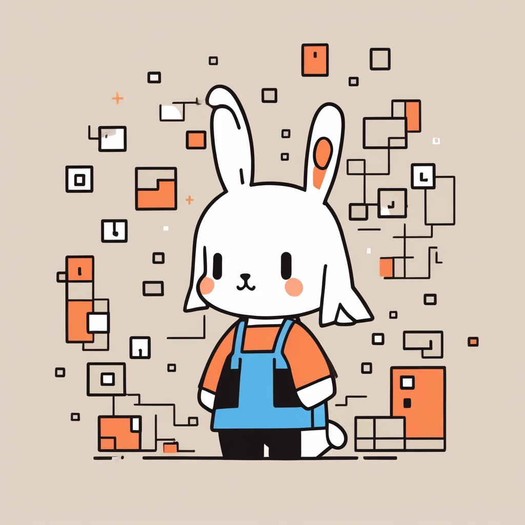 cute little rabbit
