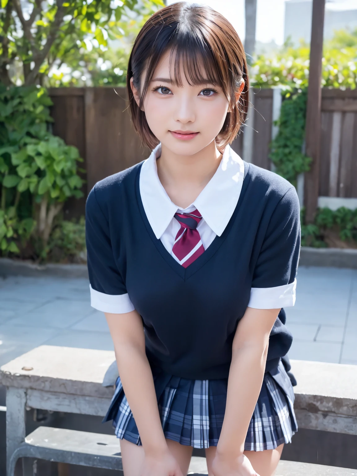 Tabletop, Highest quality, Japanese Girls,One Girl, 8K, RAW Photos, Highest quality, Tabletop, んdebtdebt:1.2, Highly detailed RAW color photos, Professional photos, (Realistic, Realistic:1.37), (Highly detailed skins:1.2), Ultra-high resolution, (Lenz 50mm), (debt/1.2),Exquisitely drawn eyes,Gazing at the audience,
Breaking up with a girl (Many elderly people:1.4), Beautiful Face, cute,(smile:1.05),(20-year-old, Big Breasts, Wide Hips,Straight hair, (short hair), iris, white and fine-grained skin,Small Mouth, high cheekbones (meaning), Sexy pose,Leaning forward,(The to the debtW:1.1),White panties、Korean Idol、Nogizaka idol、Burning idol pose、Adult、、(Tabletop, Highest quality:1.3), (Ultra-fine 8K CG:1.2), (超Realisticな:1.35), (Realistic:1.45), (Realistic:1.4), Cowboy Shot,
Beautiful Japanese Women, 22 years old, Supermodel, Japanese Idols, __performance__, Big Breasts, (school uniform:1.4), (Spread your legs), [ponytail],,front-facing,Cowboy Shot,Dancing in the Rain