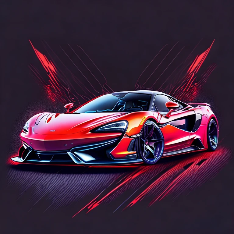 ((best qualityer)), ((work of art)), (detailded),exclusive vector art neon McLAREN 570S GT4, RWB,
vector line art, hight contrast, ultra details