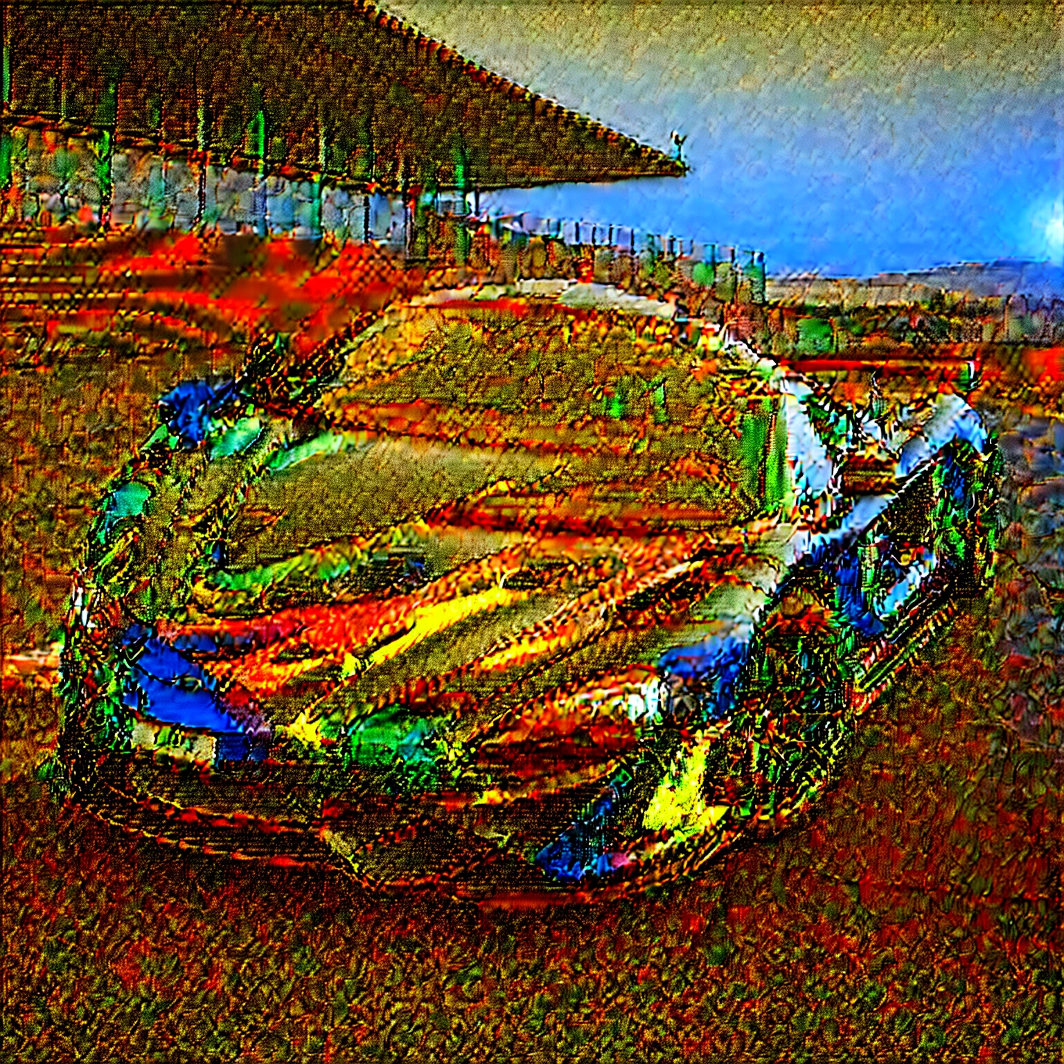 Create creative and surprising images demonstrating McLAREN 570S GT4 , hyperrealisti, 8K, swirly vibrant colors, clear image