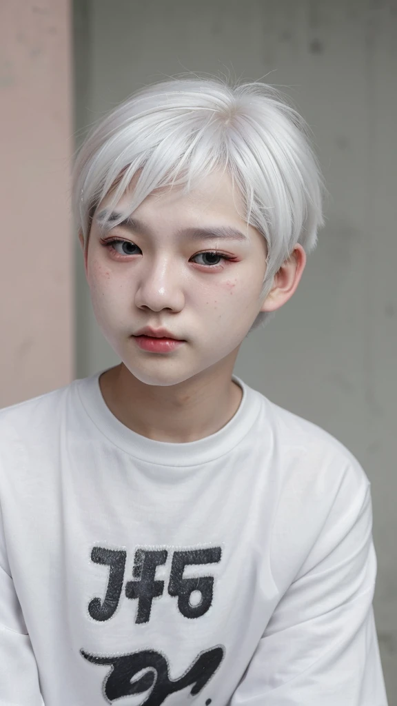 Boy
Korea
r
Beautiful
White hair
Cute face
Street look
Fame
Small face
Short hair
Makeup
