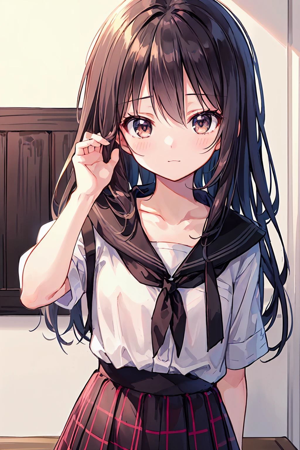 Realistic。masterpiece。Highest品質。library。intense。Beauty。Short black hair。Great style。Naked high school students。climax。 Sex。surprise。Sperm splatters on the face。whole bodyが精液まみれ。whole body。From afar。High resolution,masterpiece,Highest