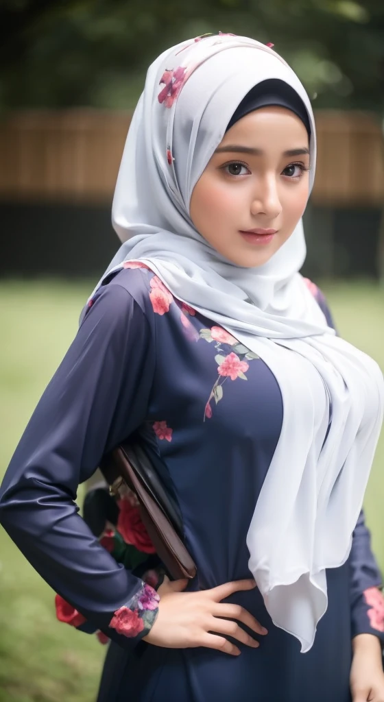 Hijab big breast realistic