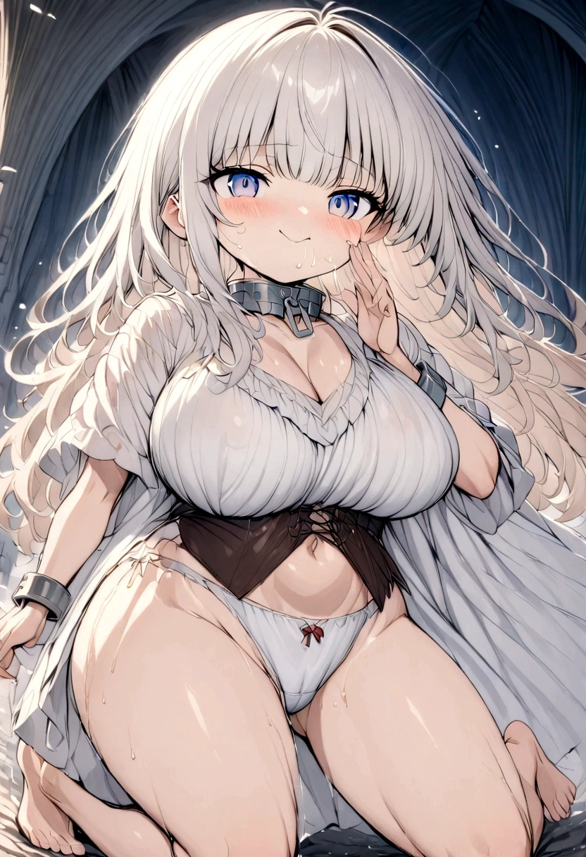 Anime. Girl. Cutie. Ssbbw. Slave. Dirty tunic. Torn tunic. Slave collar. Shackles. Barefoot. Cold. Runny nose. Nasal mucus. Snot flows from the nose. Sneeze. Sneezing. Strong, desperate desire to sneeze. She sneezed. Snot flowed from the nose when sneezing. Handkerchief. Cover your nose with your hand. Blows his nose. Urinary incontinence. Urination. Urine. Strong urge to pee. She pees on the floor. She peed herself. Diarrhea. Defecation. Poop. Strong desire to poop. She pooped in her panties. She shit herself. Standing. Slave market. Sneezing fetish. Omorashi. Scat. Full height. Whole body. A high resolution. Ultra resolution.