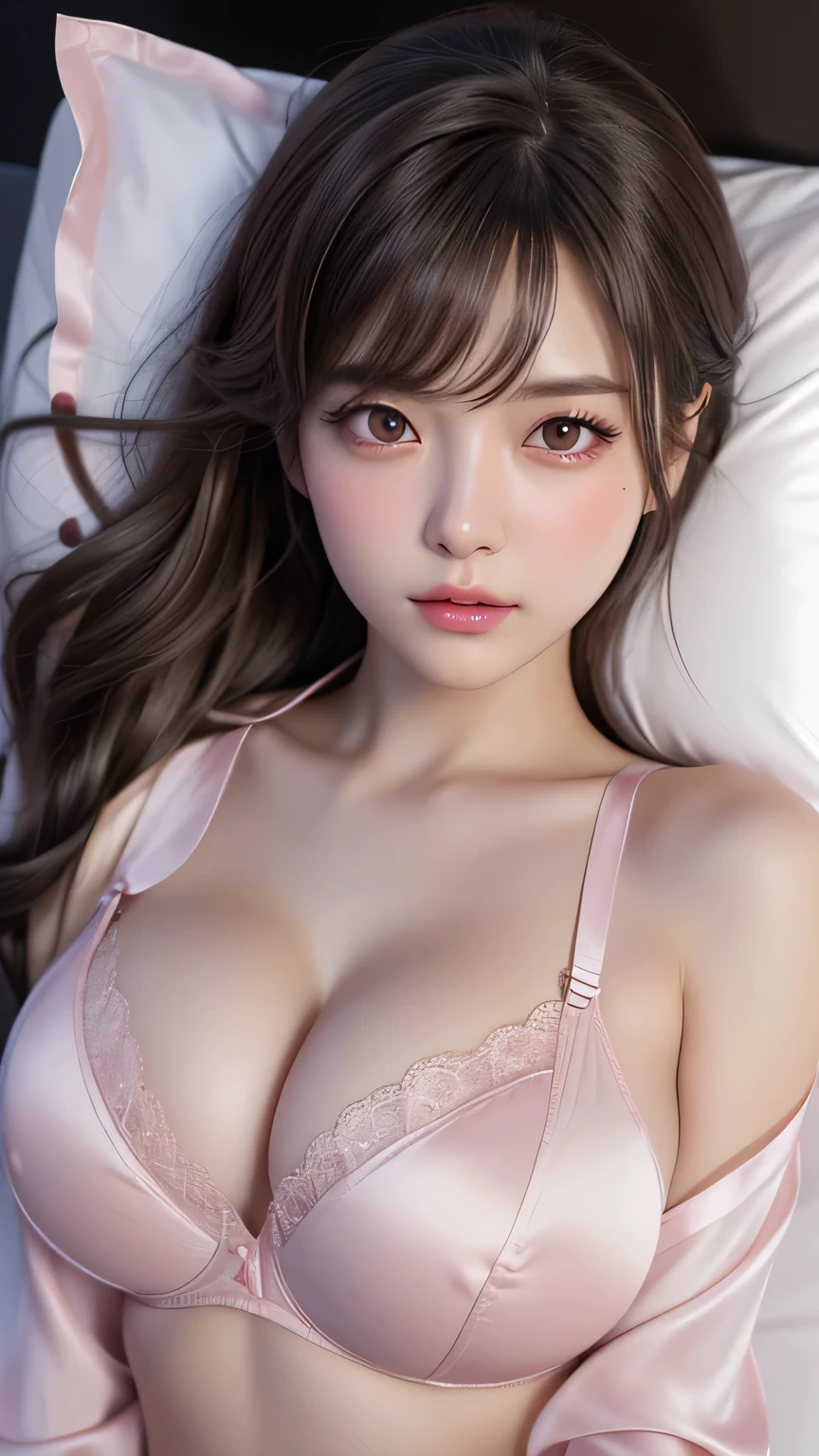 ((((beautiful brown hair))))、((small head))、Beautie、Beautuful Women、Japan Idol、(Perfect body:1.1)、(年轻)、(beautiful brown hair with short wavy:1.2)、(((8K))、(( Raw photography)))、(((White bra)))、(Highly detailed 8k wallpapers)、(extremely delicate and beautiful)、(​masterpiece)、(top-quality:1.0)、(超A high resolution:1.0)、beautiful  lighting、Perfect Lightning、realistic shadow、[hight resolution]、 Detailed skin、ultra-detailliert、thin clavicle、perspired、爆乳、huge tit、beutiful breast、red blush、Photorealsitic、Lifelike face、realisticeyes、is looking at the camera、a smile、 Lips with pink lips、natural make up、The best very happy smile、((best qualtiy)), ((tmasterpiece)),  huge filesize, ultra-detailliert, hight resolution, ighly detailed, top-quality, ​masterpiece、full bodyesbian、Three-dimensional depiction、all-fours、Show your、Rear view、A sexy、