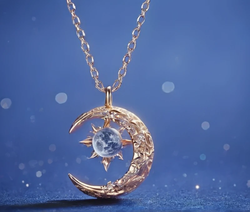 (Absurd, expensive, Super detailed)Moon and sun、destiny、Twin Ray、universe