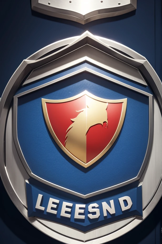 A team shield with the name legends 