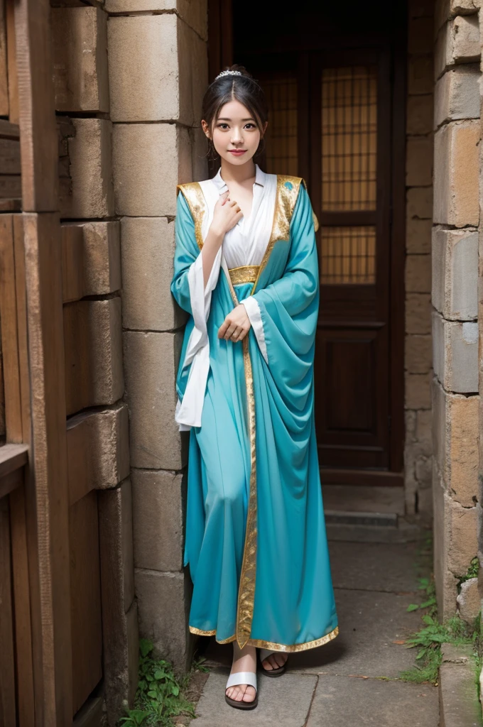 Ancient costume maid