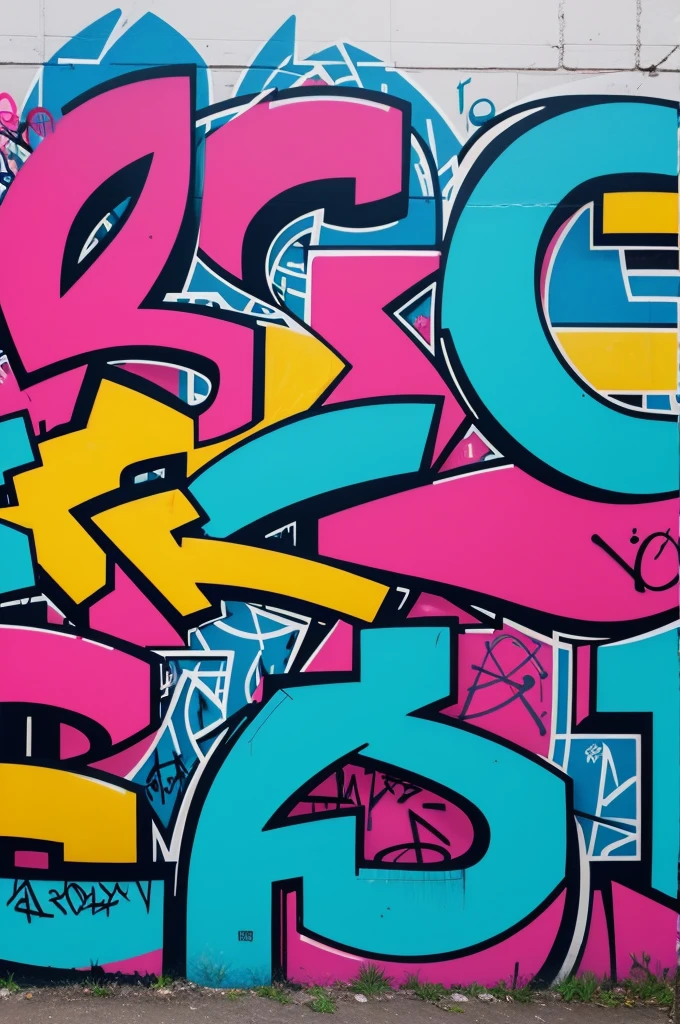 Generate the letter k in graffiti style
