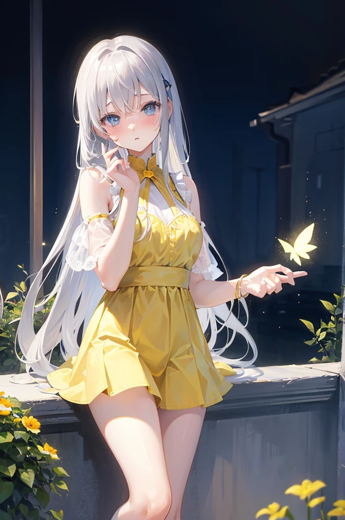 M-shaped legs、Yellow panties、、Light silver hair、Semi-long hair、garden、night、、Pale blue eyes、Blushing、、Random pose、Looks like she's about to cum、Glamorous expression、Blushing、Yellow underwear、Cute underwear、Undressing、、Bedroom、On the bed、M-shaped legs、Random pose,Show your pants、Light silver hair、Semi-long hair、Summer festival、night、、Pale blue eyes、night、night、Not wearing a bra、、Blushing、lipstick、Perfect hands、Detailed hands、nightのgarden、hand bra
