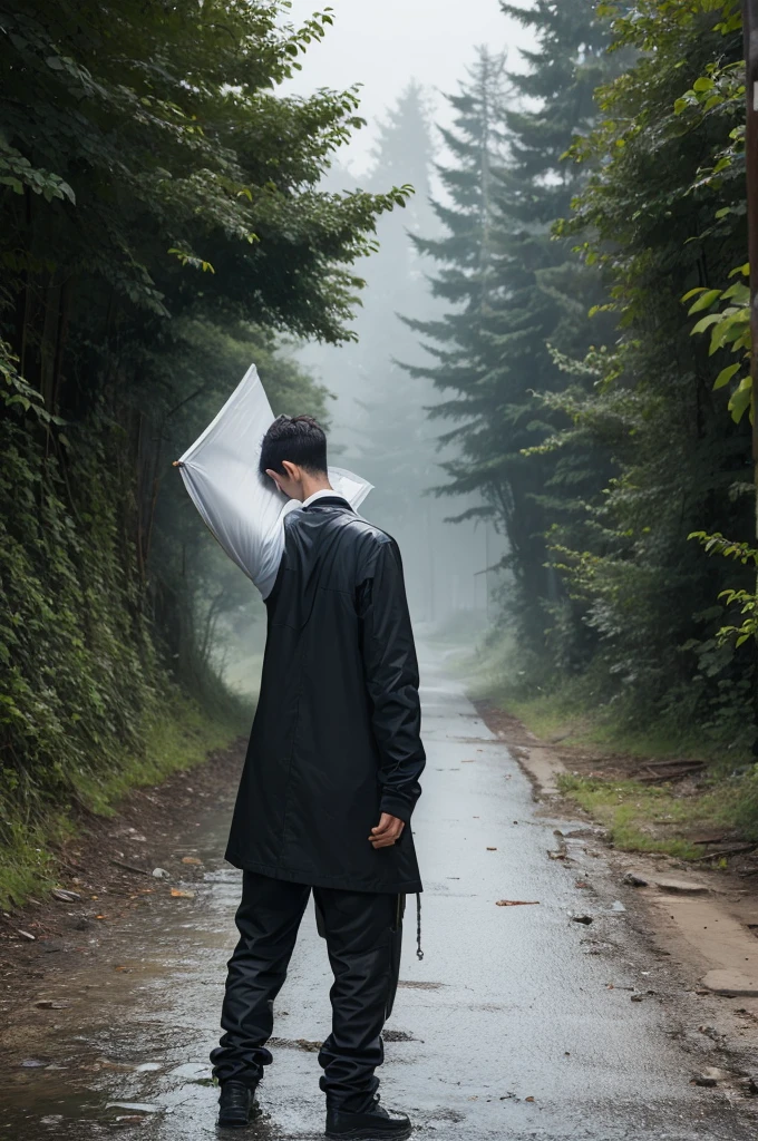 blind person, lost, not knowing what lies ahead